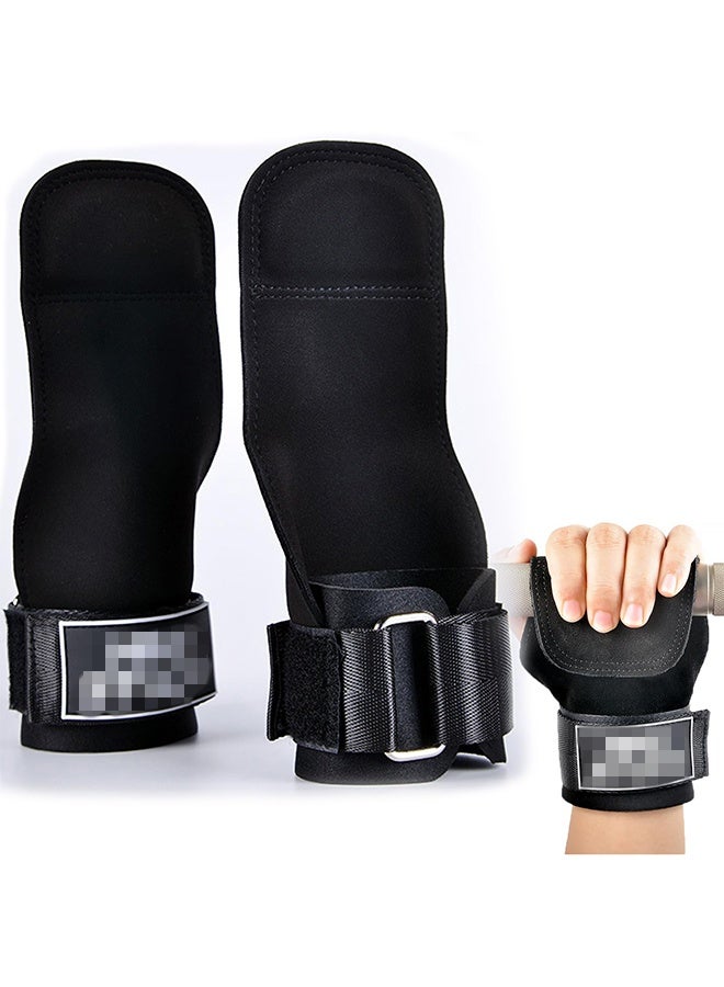 Generic Wrist Straps for Weightlifting for Maximum Grip Support - Lifting Deadlift Strap & Weight Lifting Grips Gloves for Working Out Pull Up Deadlifting & Shrugs (2 Pack)  - Image 1