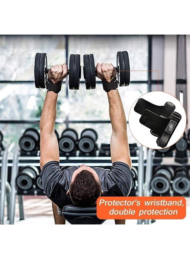 Generic Wrist Straps for Weightlifting for Maximum Grip Support - Lifting Deadlift Strap & Weight Lifting Grips Gloves for Working Out Pull Up Deadlifting & Shrugs (2 Pack)  - Image 2