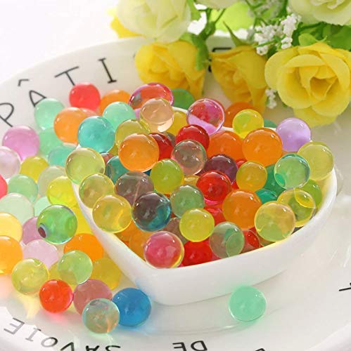 Firstly Firstly Traders Crystal Soil Water Pearls Growing Jelly Water Balls Multicolour Pack of 3 Ounces  - Image 3