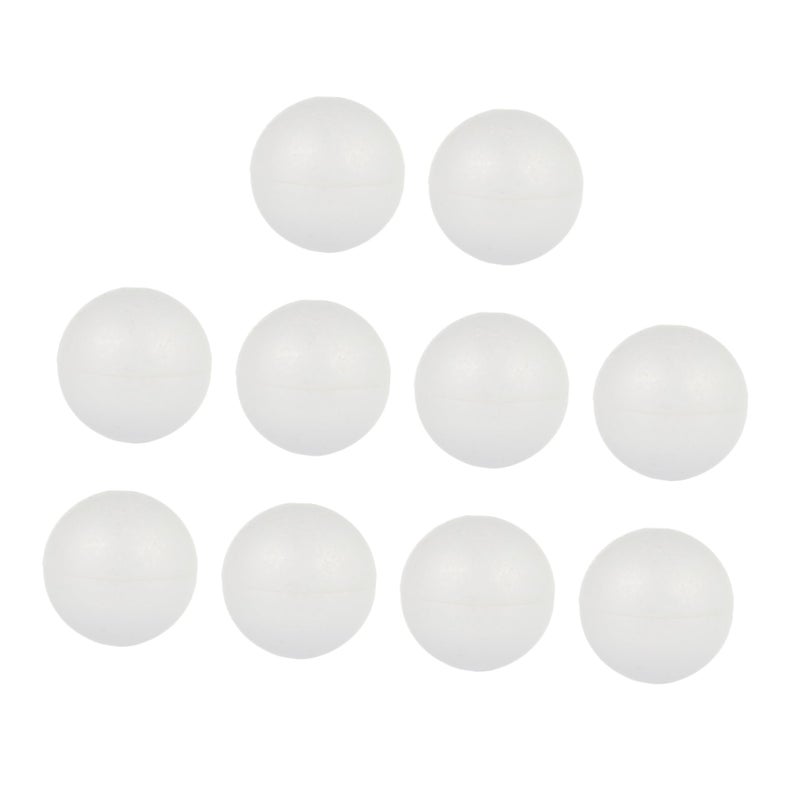 Hand Paintable DIY Foam Ball Models 10 Pieces For Party Decorations - Image 2