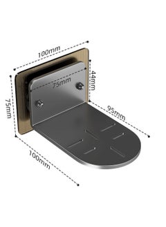 YOUGE 2 Pack WiFi Wall Mount Bracket for EZVIZ C6 C4 Series IP Camera Easy Installing,Stainless Steel Bracket Cameras Holder Indoor Security Systems,Support CCTV IP Cameras Cable Management  - Image 4