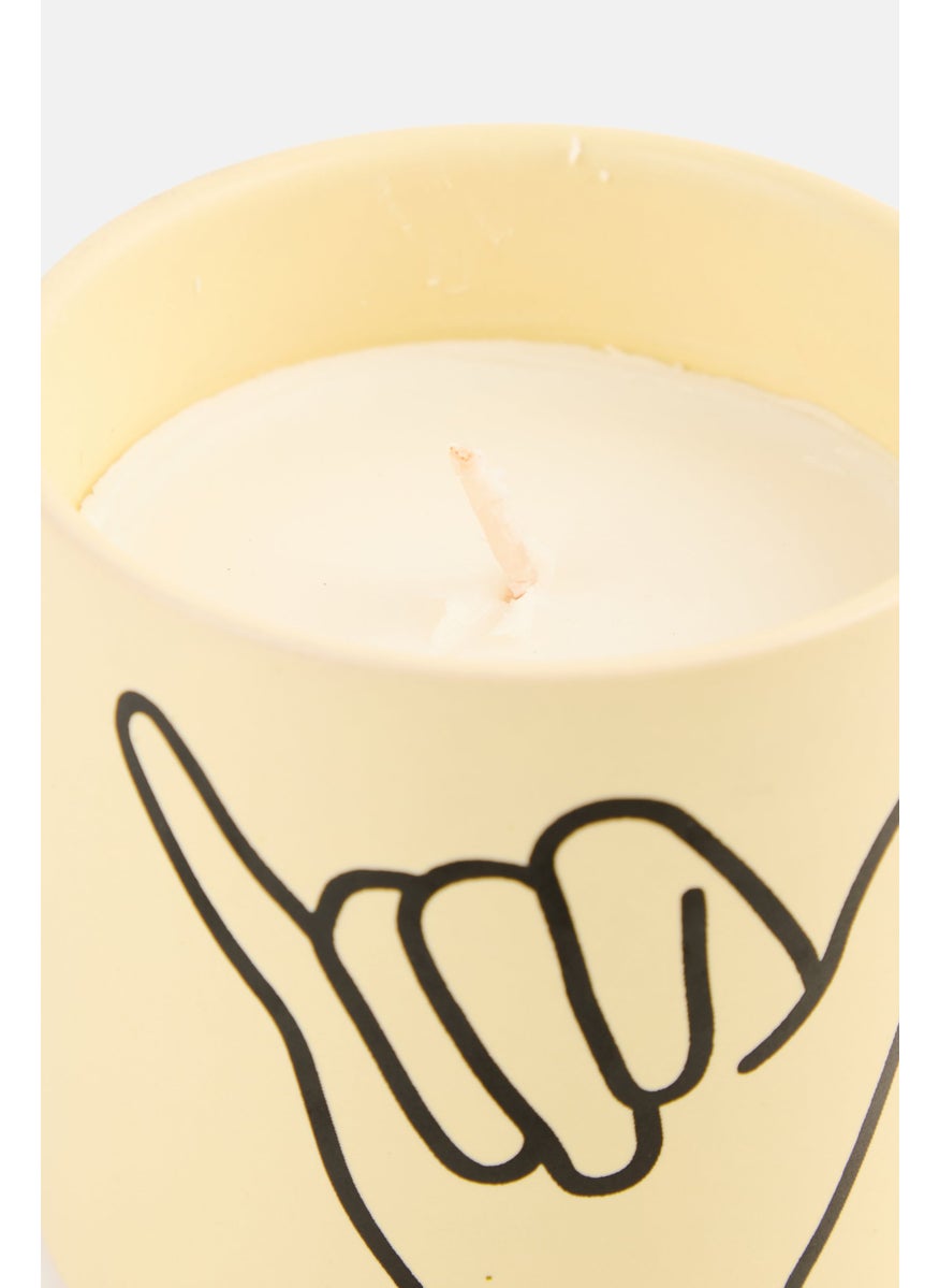 Paddywax Ocean Rose And Bay Hang Loose Candle, Beige  - Image 3