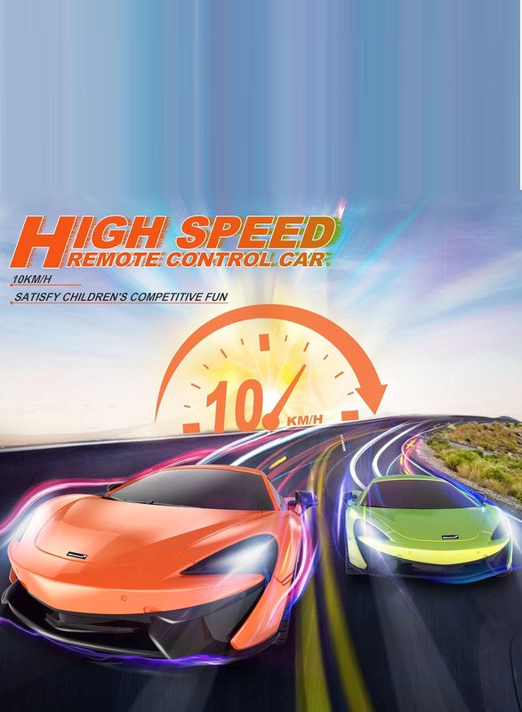 gearbox Kool Speed 1:24 R/C Mclaren 570S Remote Control Sports Car Toys For Kids  3 Years+ (Yellow) - Image 5