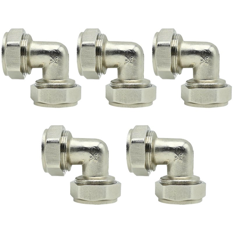 Delixike 5PCS M8067 Rapidair Maxline Elbow Fitting for 34 Inch Tubing System Air Line Tubing Tool Parts - Image 2