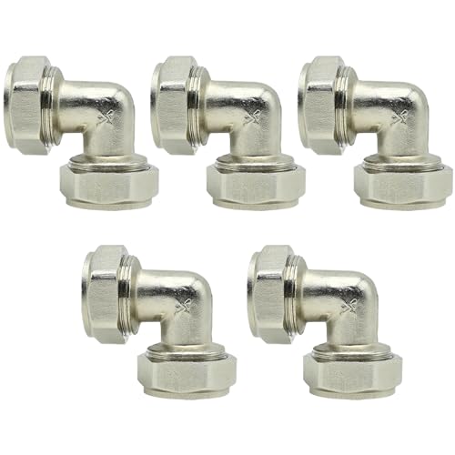 Delixike 5PCS M8067 Rapidair Maxline Elbow Fitting for 34 Inch Tubing System Air Line Tubing Tool Parts - Image 1