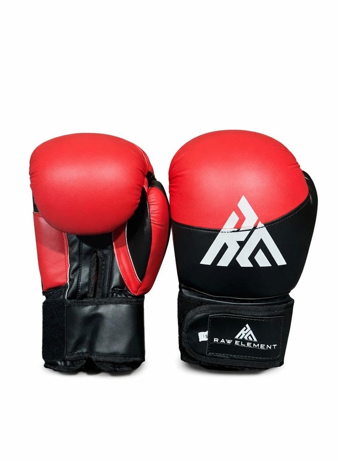RAW ELEMENT Training & Sparring Gloves | Boxing, MMA, Muay Thai | Thumb Support, Wrist Wrap & Grip Bar | Unisex | Durable & Padded - Image 1