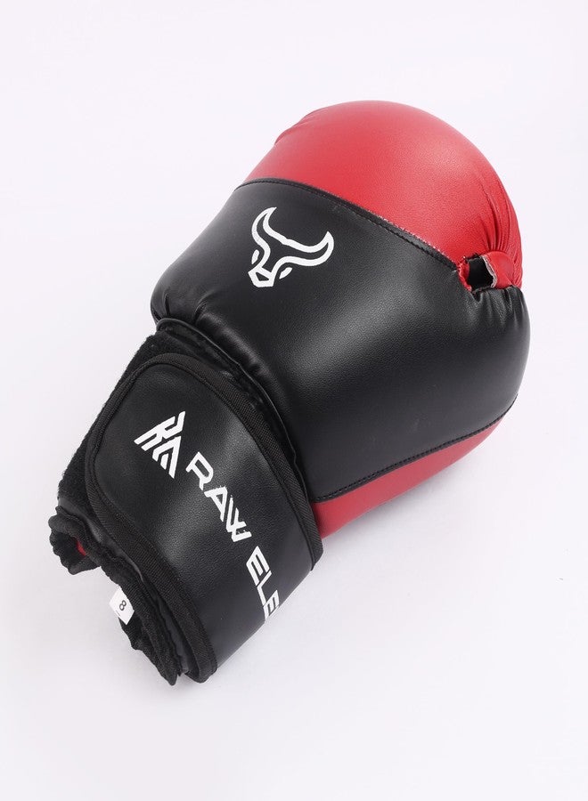 RAW ELEMENT Training & Sparring Gloves | Boxing, MMA, Muay Thai | Thumb Support, Wrist Wrap & Grip Bar | Unisex | Durable & Padded - Image 4