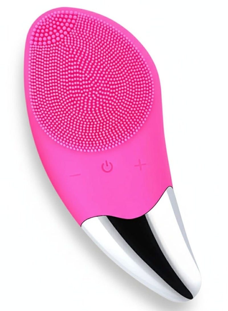 Spaceshoop Silicone Facial Cleansing Device pink - Image 1