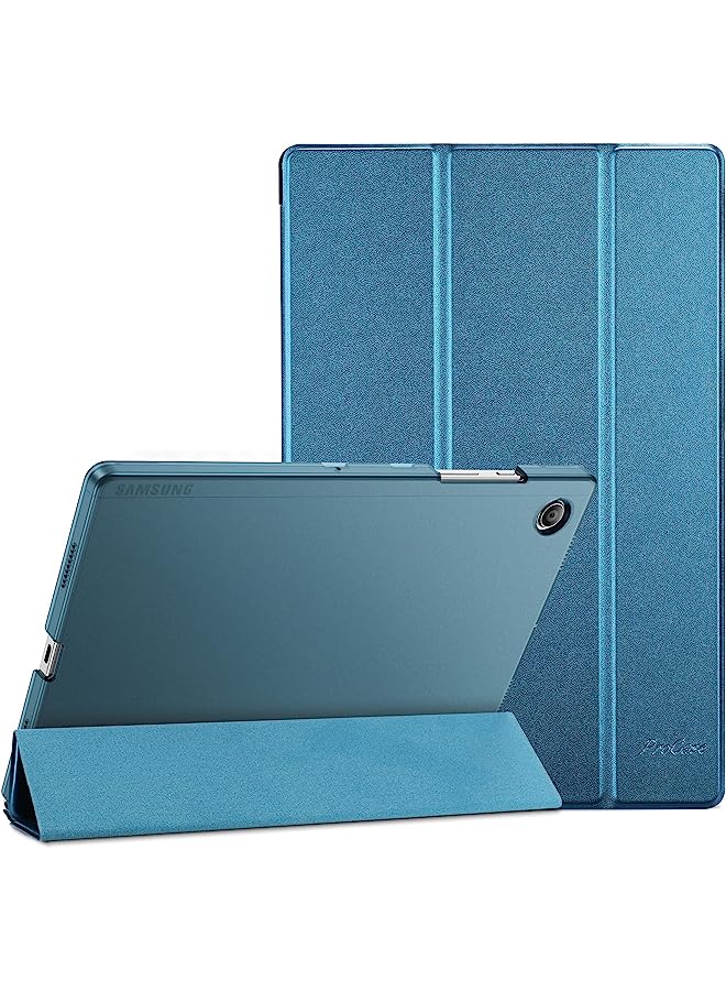 Procases For Galaxy Tab A8 10.5 Case, Slim Stand Hard Back Shell Protective Smart Cover Case For Galaxy Tab A8 10.5 Inch 2022 Sm-X200 X205 X207 -Teal - Image 1