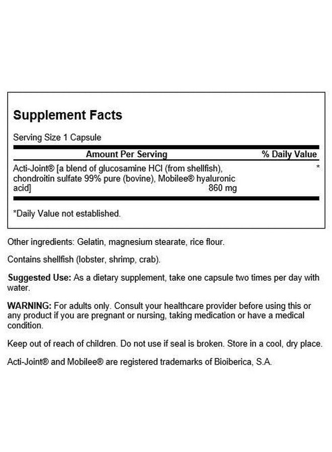 Swanson Ultra ACTI-Joint 860 MG 60 CAPS - Image 2