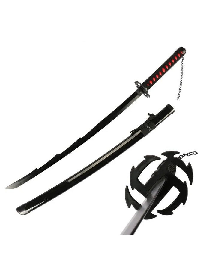 Trunkin Trunkin Katana for Cosplay Life Size Replica Wooden Toy Anime Accessory Toy Collectible | Wooden Sword (Kurosaki Ichigo Zangetsu Katana)  - Image 1