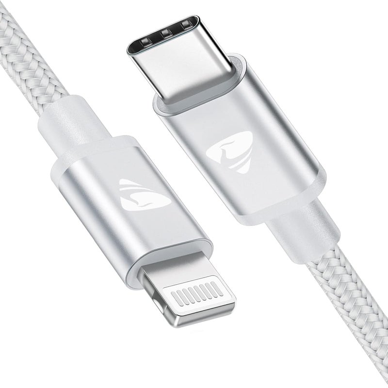 Aioneus USB C to Lightning Cable 2M iPhone Charger Cable MFi Certified Type C iPhone Charger cable Fast Charging Cord Compatible with iPhone 11 12 13 14 Pro Max X XS XR 8 Plus iPad - Image 1