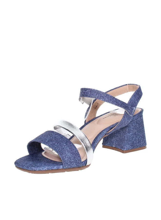 MODARE Mid Heels Sandals for Women – Sling Back Heel Sandals for Girls with Ankle Strap