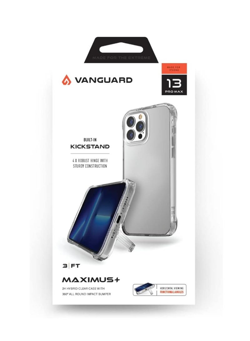 فانجارد غطاء حماية خلفي فيفا مدريد فانجارد ماكسيموس لهاتف ابل ايفون 13 برو (6.1 انش) - شفاف، البولي يوريثين الحراري - Image 4