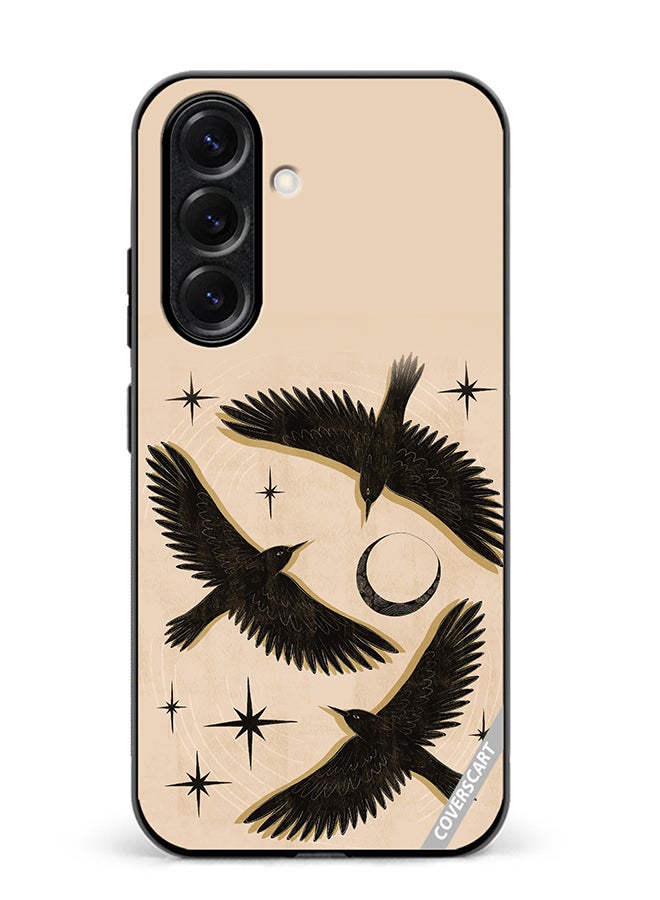 VR CREATIVE Protective Case Cover For Samsung Galaxy S25 Plus Birds Design Multicolour