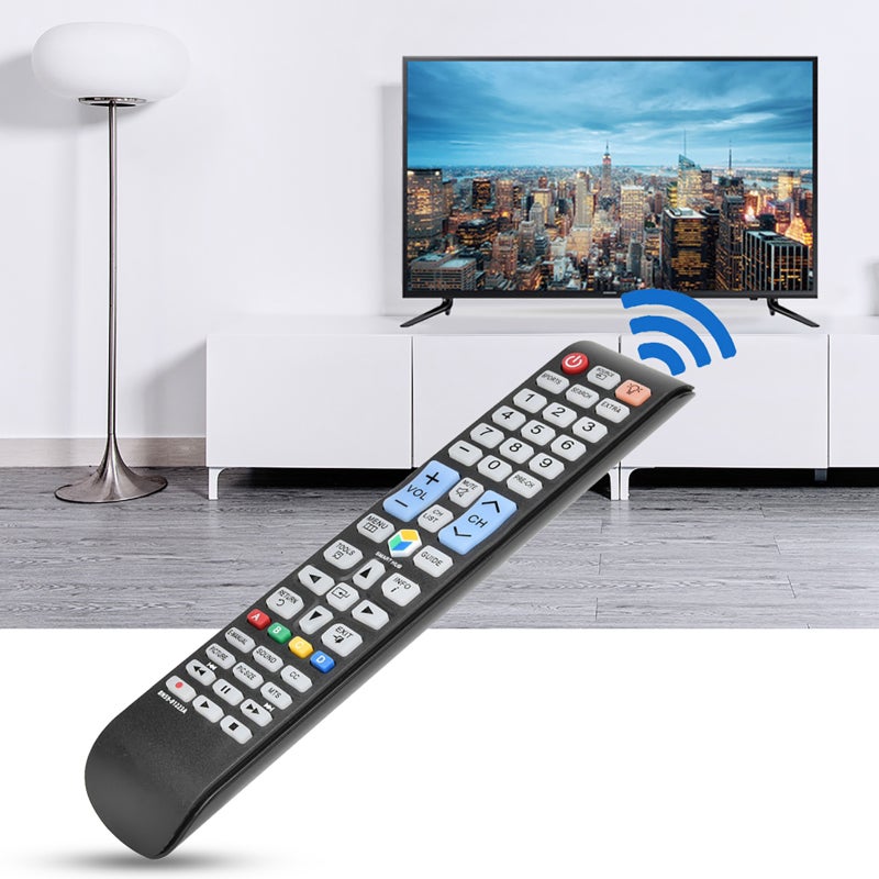 Wireless TV Remote: ABS Material Durable Low Power Consumption - High Quality Replacement Remote Control for Samsung HD TV, Family Use - Image 3