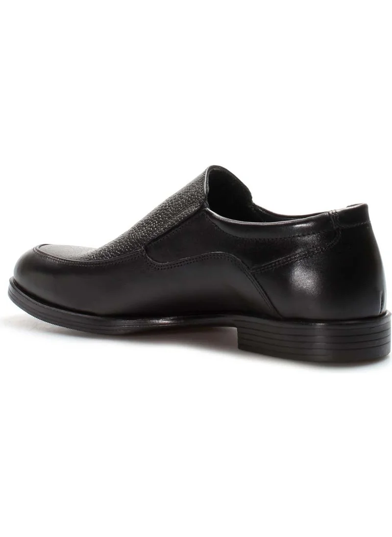 Fast Step Genuine Leather Black Men's Classic Shoes 701ga067-6