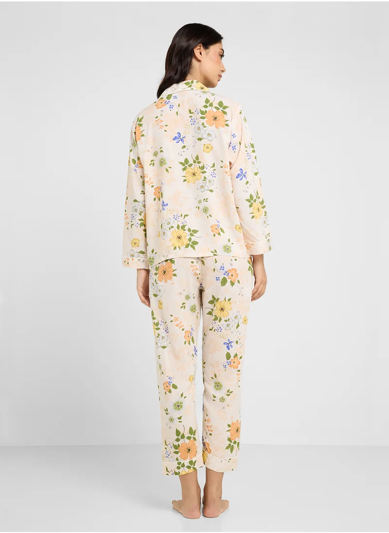 ELLA Floral Print Pyjama Set
