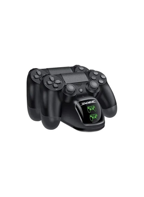 Dobe Dual Charging Dock for PS4 Wireless Controllers – Fast Charging Station with LED Indicator Lights – Compact, Durable & Easy-to-Use for Seamless Gaming