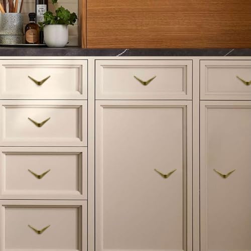VOLO V knobs for Drawers and cabinets for Home/Kitchen/Offices and Hotels - Versatile Solution for Home, Hotel, and Office Doors (Antique Brass, 4) - Image 5