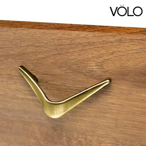 VOLO V knobs for Drawers and cabinets for Home/Kitchen/Offices and Hotels - Versatile Solution for Home, Hotel, and Office Doors (Antique Brass, 4) - Image 4