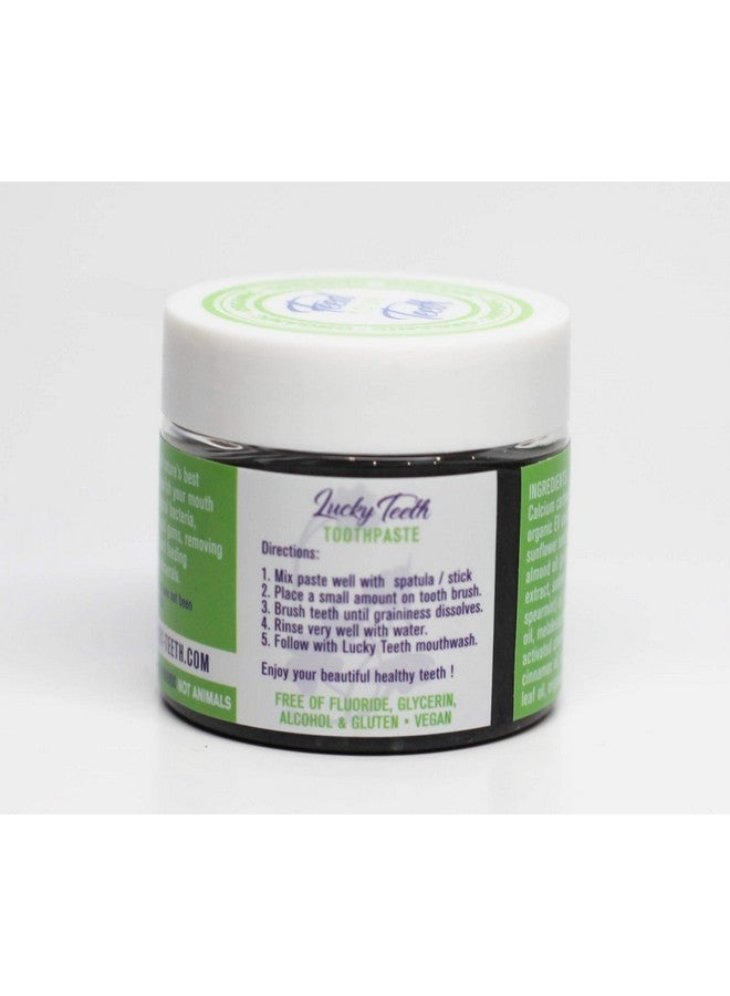 Lucky Teeth Charcoal Toothpaste Xtra Whitening Toothpaste By Lucky Teeth All Natural Organic Remineralizing And Fortifying  - Image 5