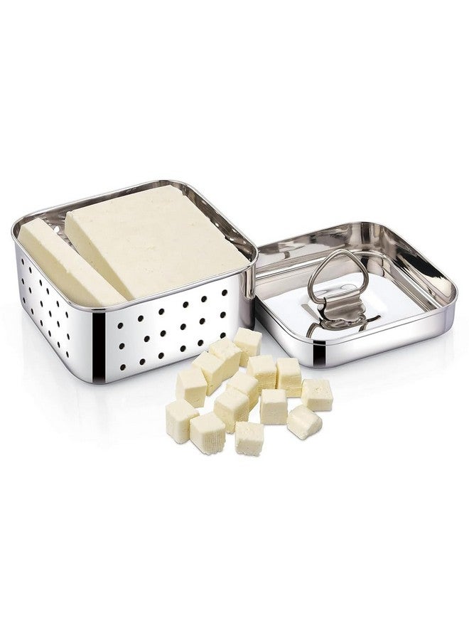 faas Stainless Steel Paneer Cheese/Tofu/Sprouts Maker/Mould/Press Maker, (500 Ml), 13 x 13 x 5.5 Centimeters, - Image 1