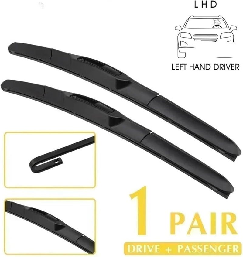 Wivplex Car Front Wiper Blades for Toyota IQ 2008-2015 - Image 3