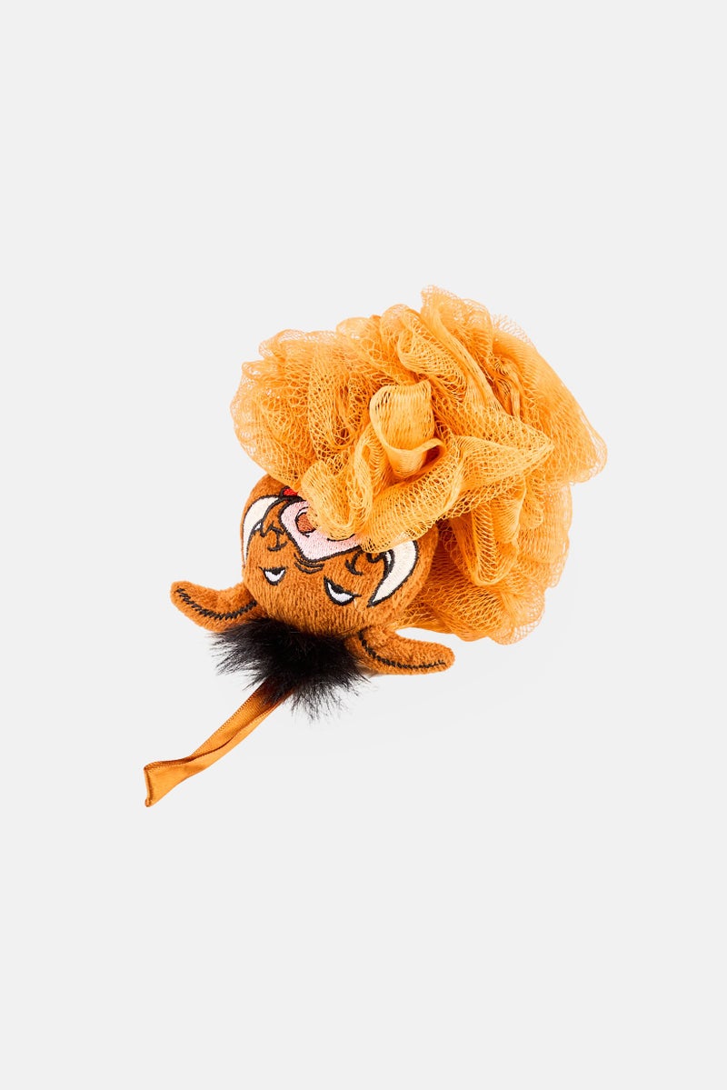 Mad Beauty Lion King x Mad Beauty Pumbaa Body Exfoliator Body Puff, Brown - Image 3