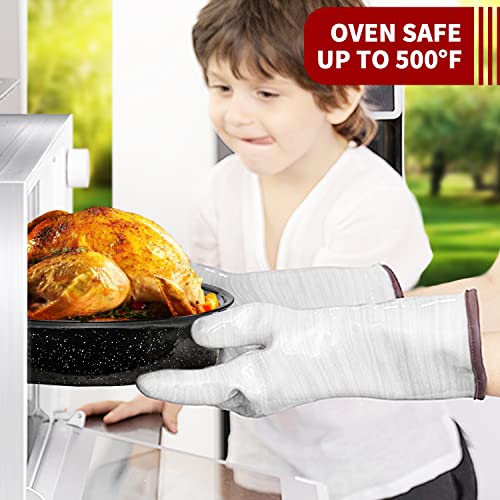 DIMESHY 13Inch Roasting Pan, Enamel on Steel, Black Covered Oval Roaster Pan with Lid, Small Cookware for Turkey, Small Chicken, Roast Baking Pan. - Image 4
