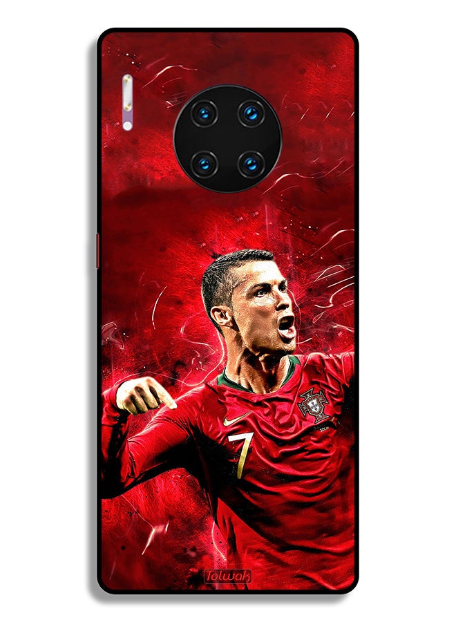 Tolwak Huawei Mate 30 Pro 4G Protective Case Cover Cristiano Ronaldo - Image 2