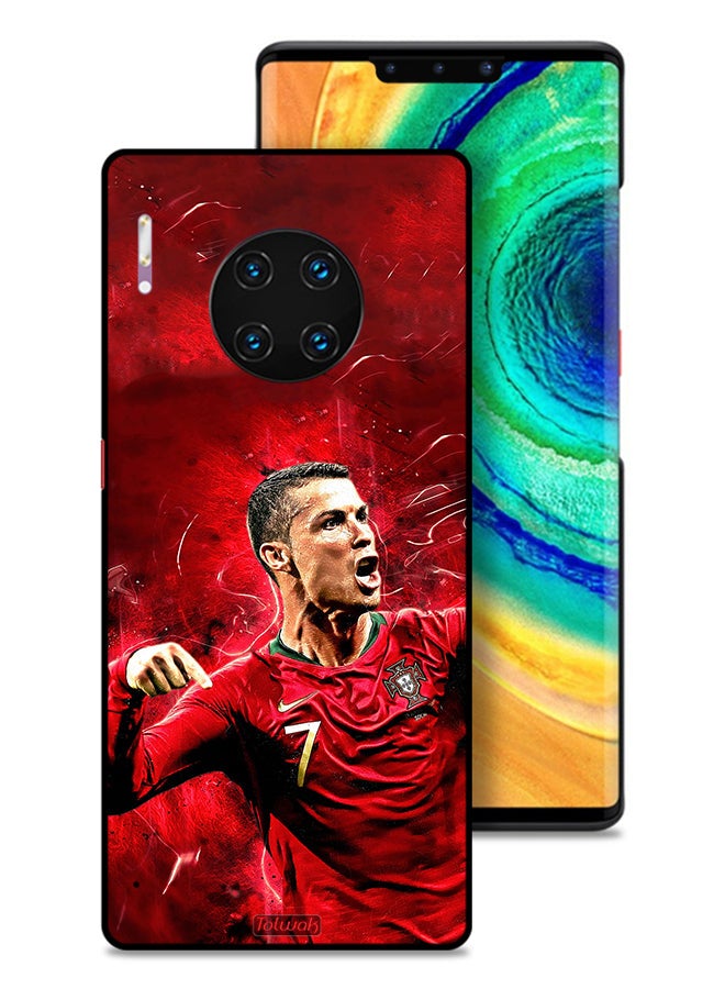 Tolwak Huawei Mate 30 Pro 4G Protective Case Cover Cristiano Ronaldo - Image 1