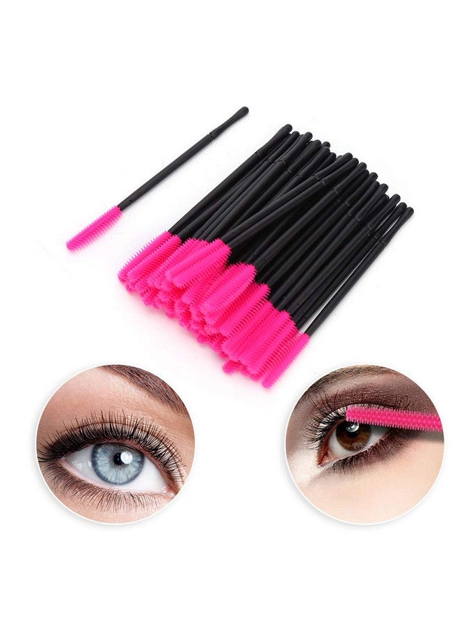 Yinhing Eyelash Brush Eyebrow Mascara Brushes Set 50 Pcs Disposable Mascara Brushes Wand Applicator Eyebrow Makeup Brush Kits Beauty Eyelash Extension Supplies(4) - Image 2