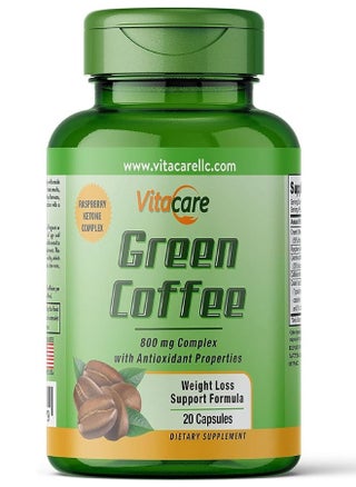 20 Capsules Green Coffee Complex 800 mg - pzsku/Z071EC767022E4704CEF2Z/45/_/1698137755/8b7b7480-47be-45a5-814f-4df356745ef8