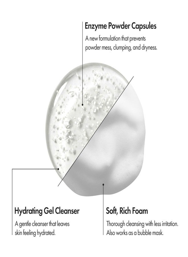 ELROEL Enzyme Capsule Cleanser - Refining and Gentle Exfoliating Foaming Cleansing Face Wash with Miracle and Keratin Enzyme, PHA and Hyaluronic Acid - Korean Skin Care for All Skin Types 5.41 Fl Oz - Image 4