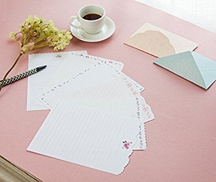 SCStyle 32 Cute Kawaii Lovely Special Design Writing Stationery Paper with 16 Envelope - 32 Letter paper (7.1x5.2 inch) by SCStyle - Image 3
