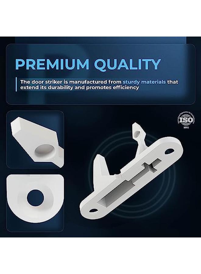 Ultra Durable 131763310 Washer Door Striker Replacement Part Easy To Install Exact Fit For Frigidaire And Kenmore Washer Replaces 131763300 Ap3580441 Ps890617 Pack Of 2  - Image 3