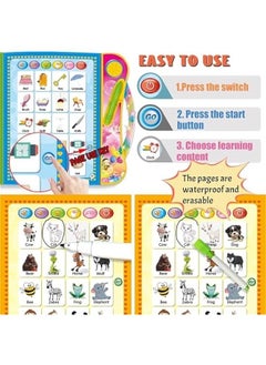 Generic ABC Sound Books Interactive Electronic Learning Books for Toddlers with Alphabet, Numbers, Animals, Music, Games Educational Toys for Kids 3 Years+  - Image 4