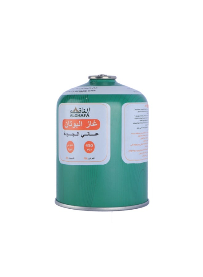 ALGHAFA Al GHAFA Butane  Gas Cartridge 450g, for Outdoor Camping Stoves and Picnic Burners - Image 2