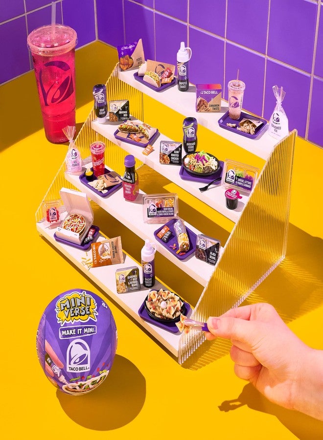 MGA's Miniverse Make It Mini Taco Bell Series 1 (2 Pack), Mini Collectibles - Blind Pack, DIY, Resin, Replica Food, Not Edible, Collectors, 8+ - Image 2