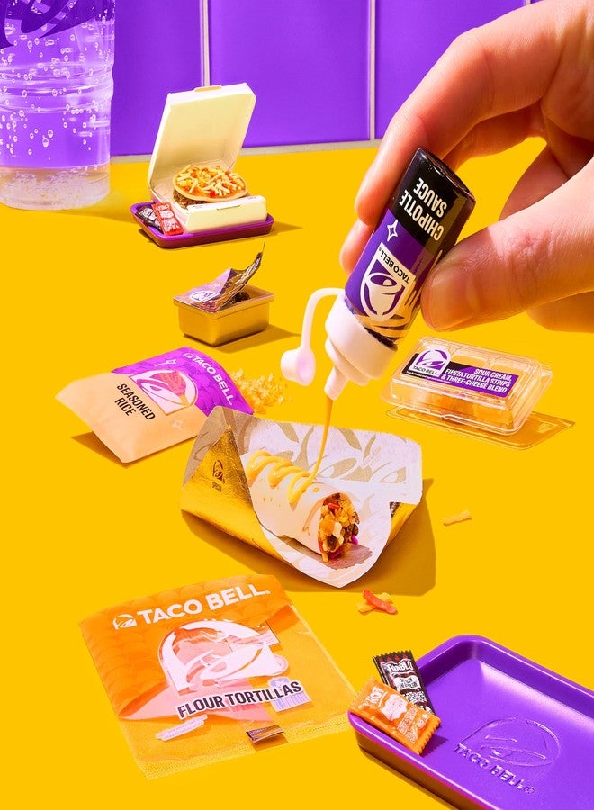 MGA's Miniverse Make It Mini Taco Bell Series 1 (2 Pack), Mini Collectibles - Blind Pack, DIY, Resin, Replica Food, Not Edible, Collectors, 8+ - Image 3