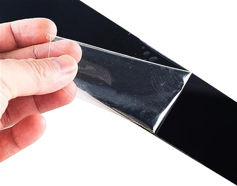 Wivplex 6Pcs Glossy Black Car Window Trim Cover for Renault - Image 4