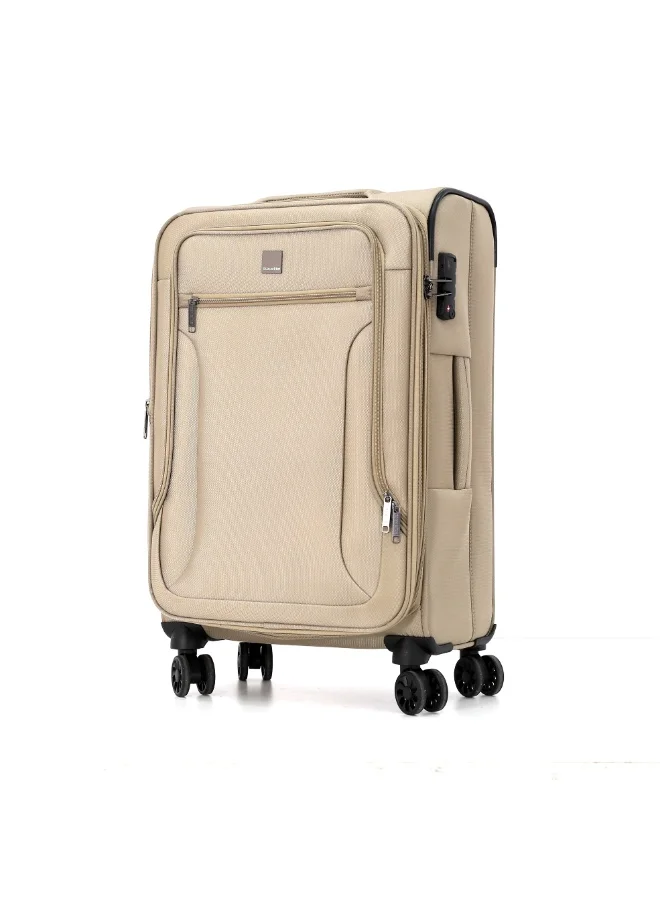 Travelite Travelite 4 Piece Soft Luggage Set with TSA Lock, 4 Wheel Spinner Suitcase Set, Lightweight Expandable Travel Bags with Multiple Compartments, 32 Inch, 28 Inch, 24 Inch & 20 Inch,