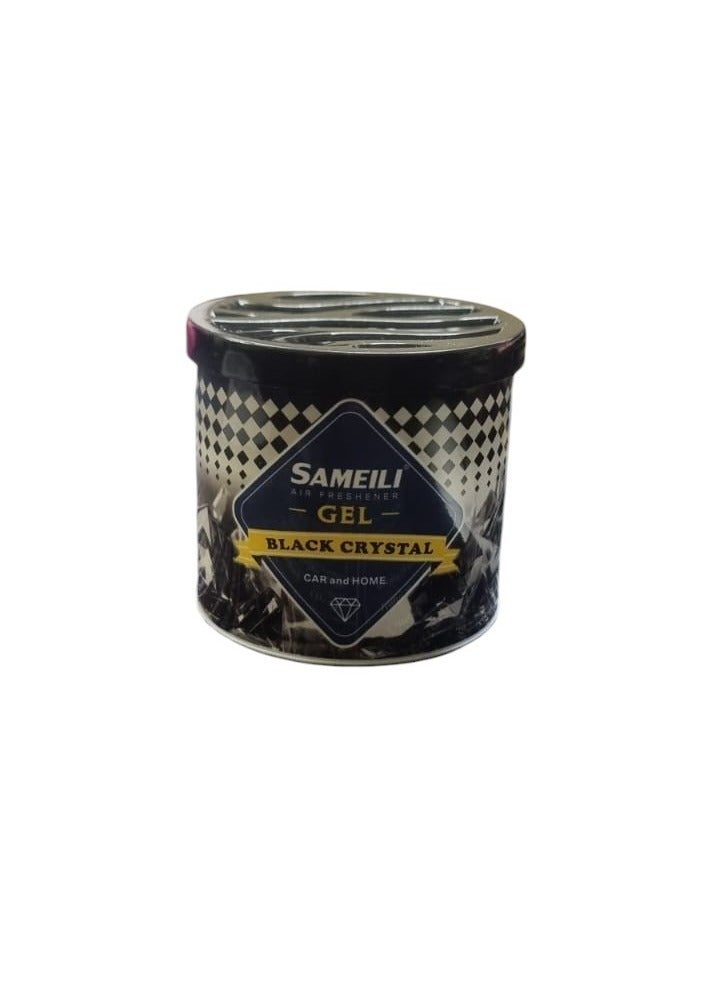 SAMEILI Car Gel Air Freshener Scent Black Crystal 220g