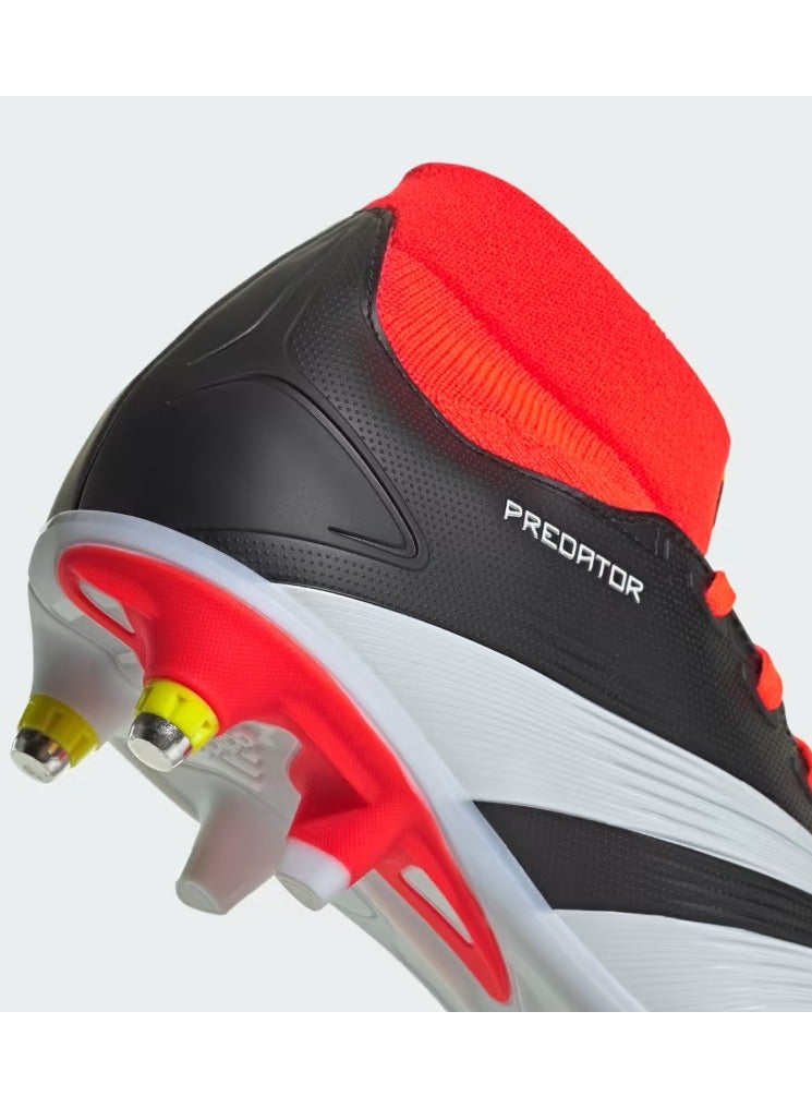 Adidas Black Predator 24 League Soft Ground Boots - Image 4