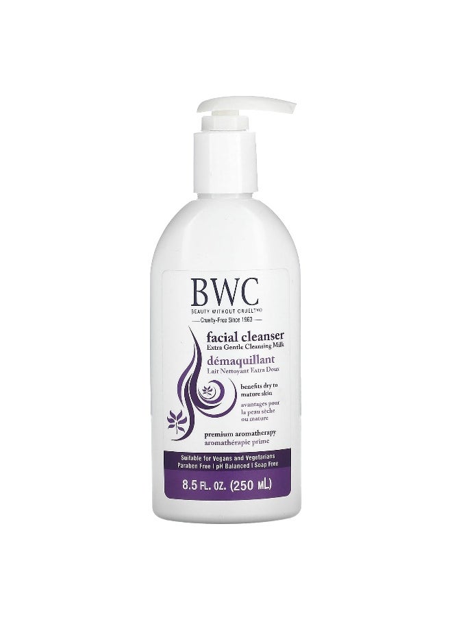 Beauty Without Cruelty Beauty Without Cruelty, Facial Cleanser, Extra Gentle Cleansing Milk, 8.5 fl oz (250 ml)  - Image 1