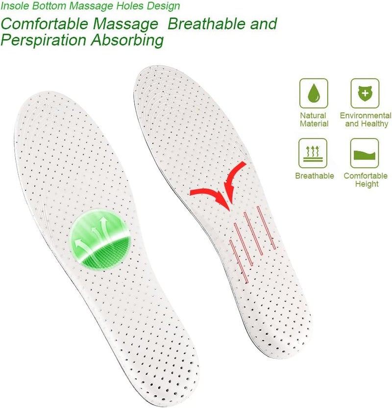 cheekyglo Height Increase Insoles Mesh Sport Shock Absorbing Breathable Heel Lift Insert Shoes Pad for Men Women(4CM) - Image 5