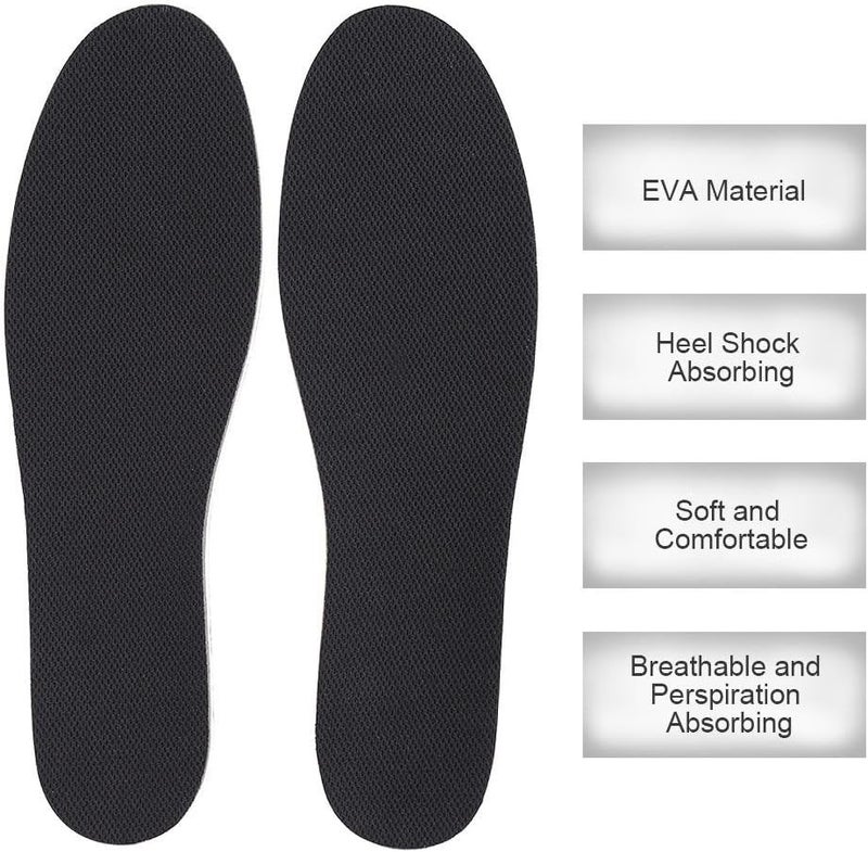cheekyglo Height Increase Insoles Mesh Sport Shock Absorbing Breathable Heel Lift Insert Shoes Pad for Men Women(4CM) - Image 2