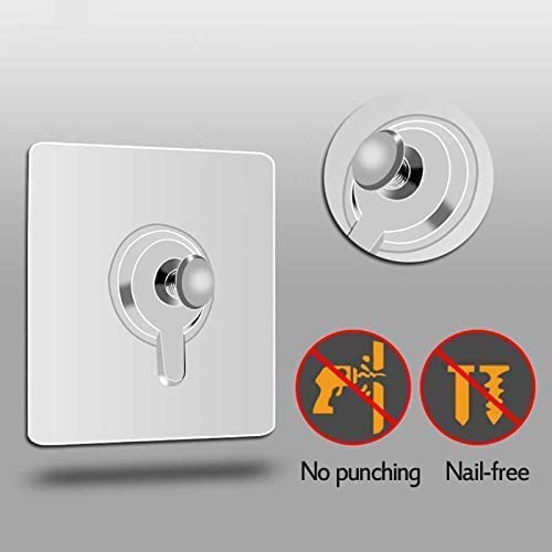 Boniry 20 Pcs Nail Free Photo Frame Wall Hook |Sticky Hooks for Wall Heavy Duty | Adhesive Hook | Photo Frame Hooks for Without Drilling & Hanging - Image 4