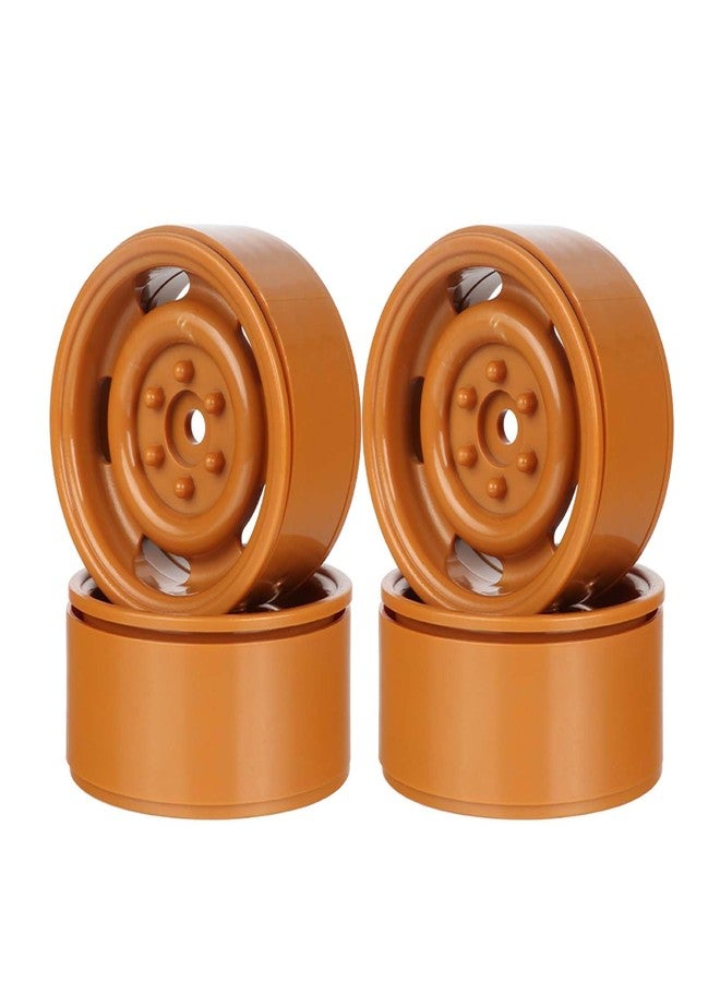 LAFEINA Plastic 1.9 Inch Beadlock Wheel Rim for SCX10 TRX4 VS4-10 Gen8 Tamiya CC01 D90 D110 1:10 RC Crawler Car (Bronze) - Image 1